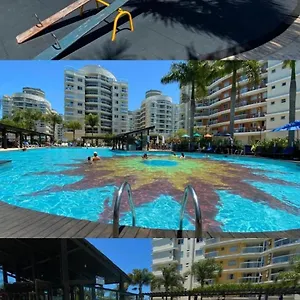 Beto Carrero/praia/piscina/apartamento 3q/ 2 Vagas, Piscina, Quadra Do Mar, Praia, Playgound E Academia Penha (Santa Catarina)